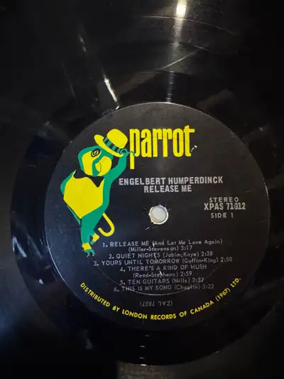 Engelbert Humperdinck Release Me Vinyl LP Record, View more
