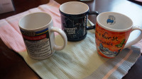 2  COFFEE MUGS