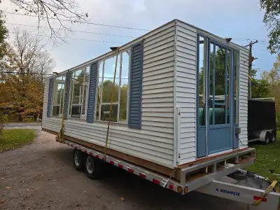 This add a room has a Deck base and a 4 inch thick roof. All in one add a room. $5500 Call Randy 705...