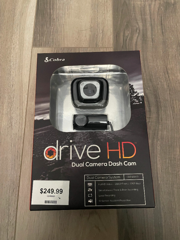 Cobra Full HD Dual Channel Dash Camera in Cameras & Camcorders in Abbotsford