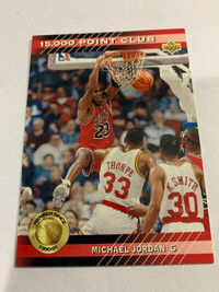 Michael Jordan Upper Deck 1993 15,000 point club Card #PC4 NM