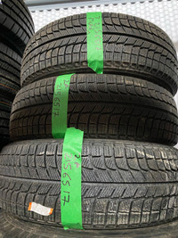Set of 3 new 215 65 17 Michilen x-ice winter tires $600 installe