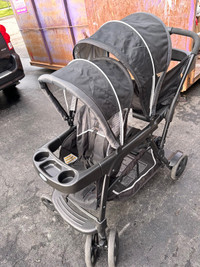 Graco double seater stroller aged 0 to 5. Used like new