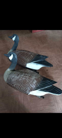 Vintage Flambeau Canadian Goose Decoys..1960s. Price for 2