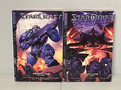 StarCraft Manga Vol 1 & 2 SciFi Video Game Comic Books, View more