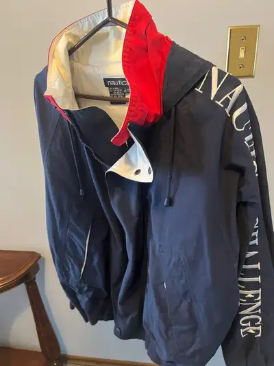 Basically…. A giveaway…. Hoping someone can use it. Downsizing. I have for sale a Men’s Navy Blue, R...