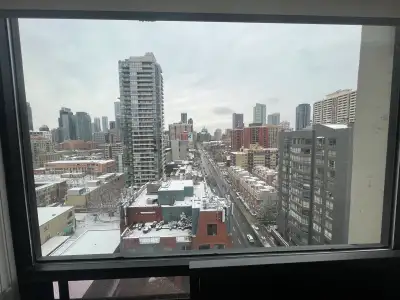 Private furnished room available in Parkside Student Residence located on Carlton St in downtown Tor...