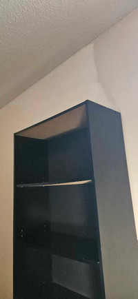 Ikea black bookshelf 