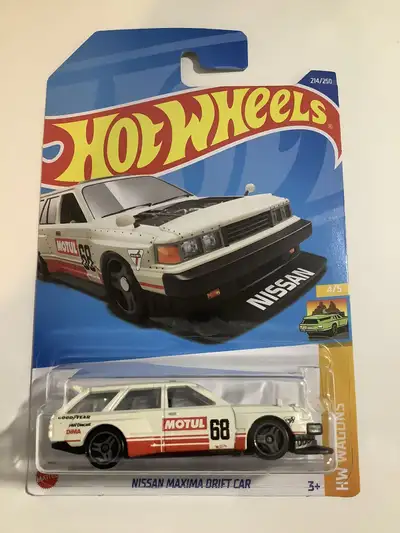 Hotwheels Nissan Maxima drift car from the Wagons series. New in package. deal if you buy multiple l...
