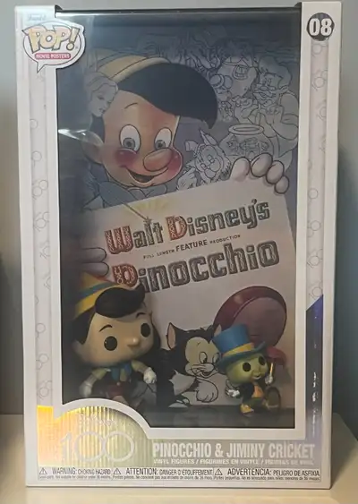 Funko Pop! Pinocchio & Jiminy Cricket #8