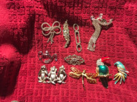 LARGE SELECTION OF BROACHES