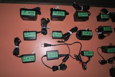 AC Adapter Collection 3.7VDC to 12VDC up to 1000mA, View more