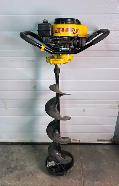 10” Jiffy ice auger , View more
