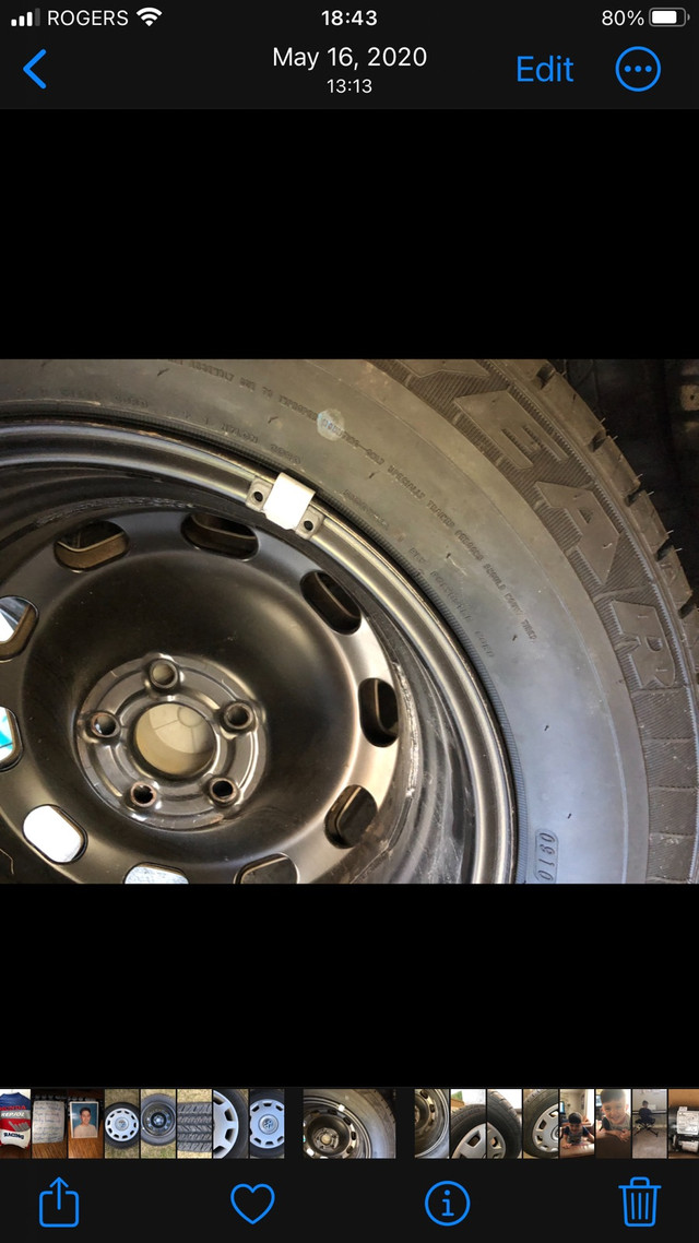 Volkswagen tire and rim never used  in Tires & Rims in Calgary - Image 4
