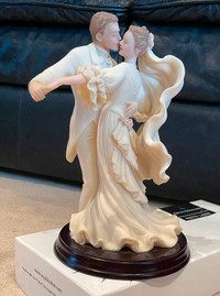 Vintage Bride Groom, First Dance Sculpture Figurine