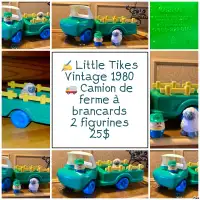 Camion de ferme Little Tikes robuste sans pile et figurine 25$