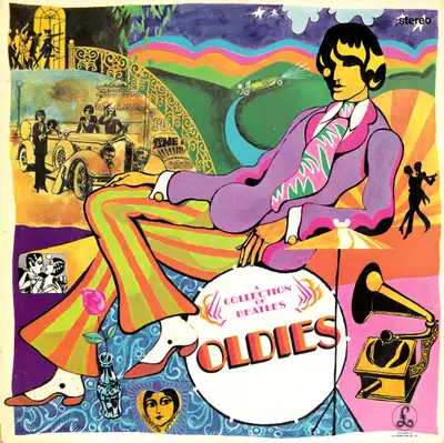 Beatles -- A Collection Of Beatles Oldies ** DISQUE VINYLE // VINYL RECORd <<(( EXTREMELY RARE ))>>...