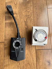 Photoelectric Switch & Timer / Interrupteur 