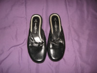 Leather Slip On`s. Size 9.