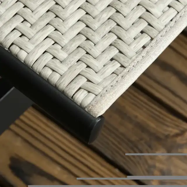 Patio Lounger Chair Set, Outdoor Aluminum Frame PE Rattan Wicker in Patio & Garden Furniture in Markham / York Region - Image 6