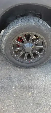DODGE RAM RIMS AND TIRES COMES