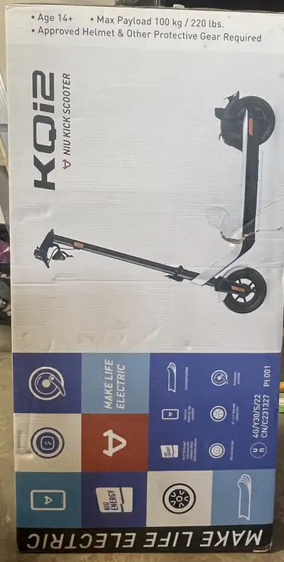 KQi2 NIU KICK SCOOTER , View more