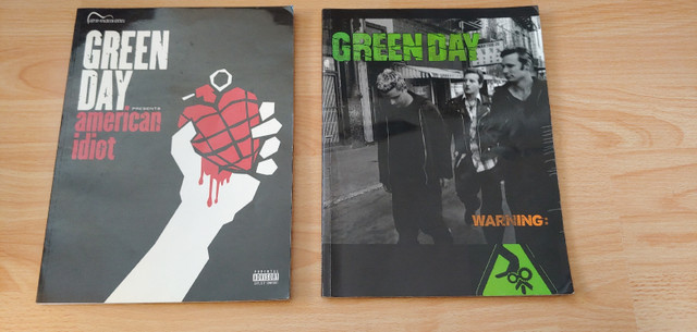 Green Day guitar tab book in Guitars in Bathurst