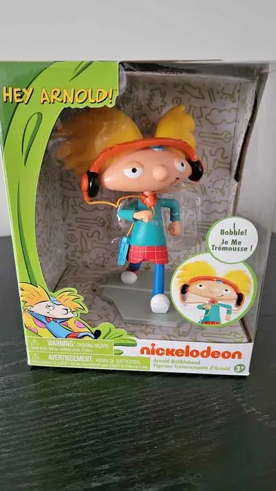 Hey Arnold! Arnold Bobblehead - Nickelodeon - Just Play. NEW.. CASH ONLY please Hey Arnold Arnold Bo...