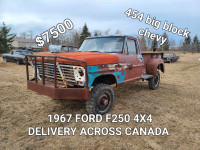 1967 F250 HIGHBOY 4X4 DELIVERY ACROSS CANADA 