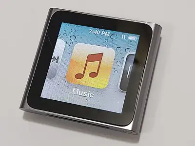 Apple iPod nano 6th Generation 16GB  MC694C .  In good condition, View more