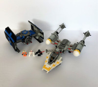Lego set 7152 TIE Fighter & Y-wing – 407 Pcs -3 Figs – Star Wars
