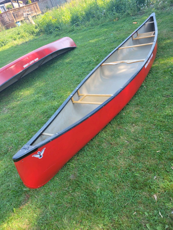 17ft Royalite Nova Craft Prospector Canoe with Skid Plates Canoes