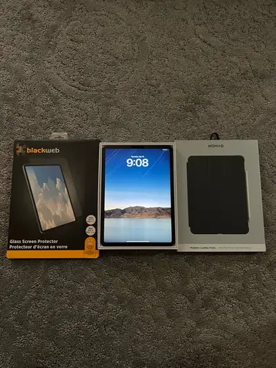 iPad Pro 11 2nd generation 512gb with case and screen protector, View more