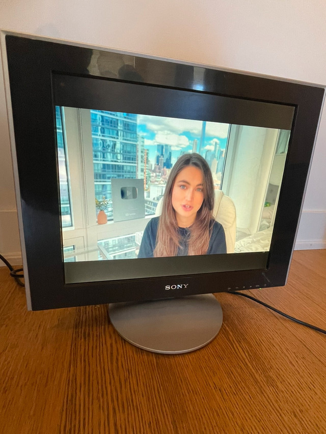 Sony SDM-HS73/H 17" Flat Panel LCD Monitor (Grey) in Monitors in City of Toronto