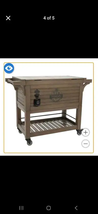 Brand new in box Tommy Bahama 100Qt Rolling Cooler , View more