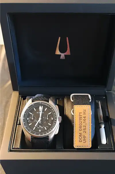 Bulova Archive Series Lunar Pilot Chronograph Men's Watch, View more