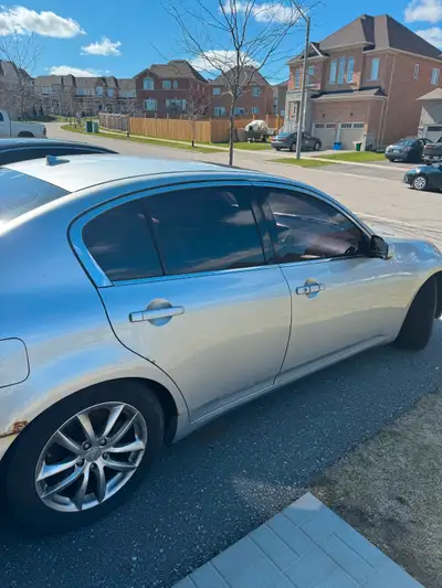 Selling my Infiniti rear-wheel-drive. Vehicle drive and ran great before it was parked September 202...