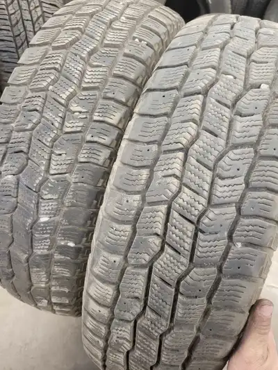 2 Used Cooper Discovered Claw LT245/75R17 $200 for the pair Mounting and balancing option available