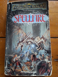 Forgotten Realms SPELLFIRE book Signed by author ED GREENWOOD