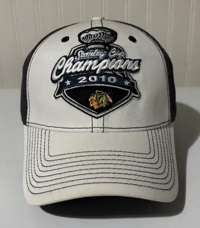 BRAND NEW Chicago Blackhawks 2010 Stanley Cup Champions Cap, View more
