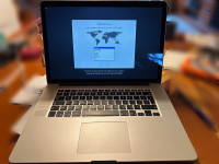 MacBook Pro 15 (mi 2012) pouces avec écran Retina : 2,6 GHz