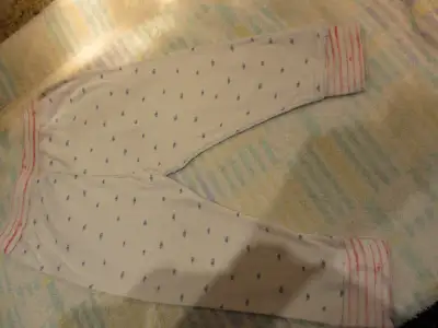 Pantalons souris mini avec poissons taille 12 mois (SM19), View more