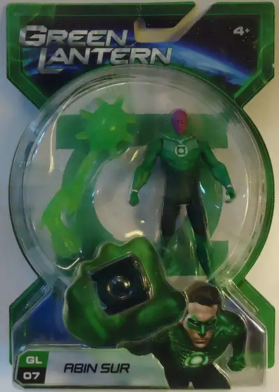 Abin Sur   Green Lantern figure 2010 MOC, View more