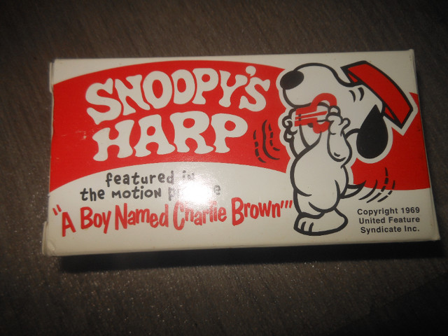 Snoopy Jaw Harp dans Famille de bois  à Ville de Montréal - Image 4
