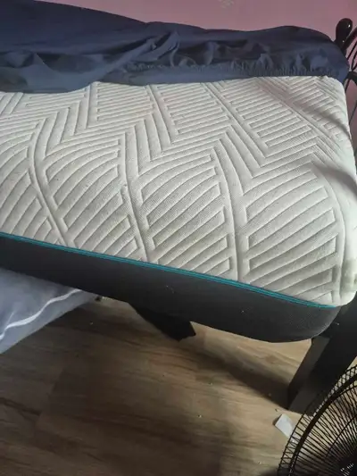 twin bed frame and mattress , View more