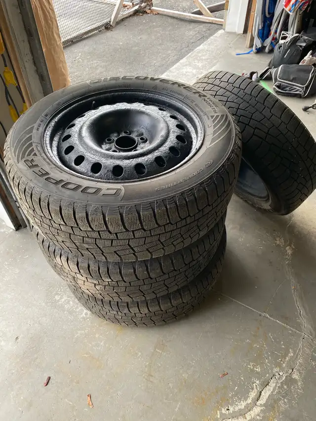Used Winter Tires on Steel Rims (235/60R18) in Tires & Rims in Peterborough - Image 3