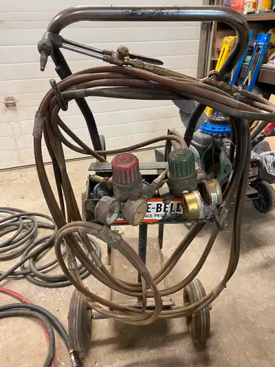 Welding torch & cart, View more