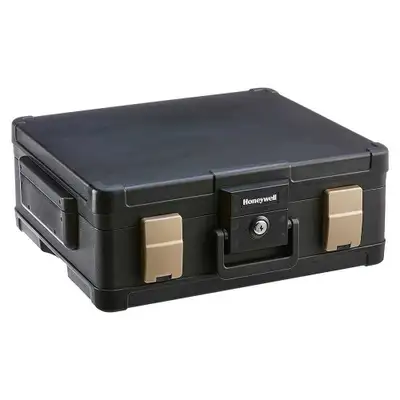 Brand new Honeywell fire and water proof document case, View more