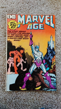 Low to mid grade 1983 MARVEL AGE #1, 1st ISSUE