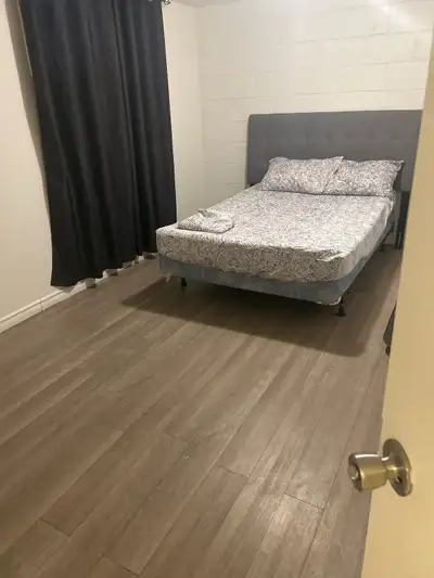 A Clean Basement Ensuit in a townhouse located at Etobicoke north, By Rexdale and Islington